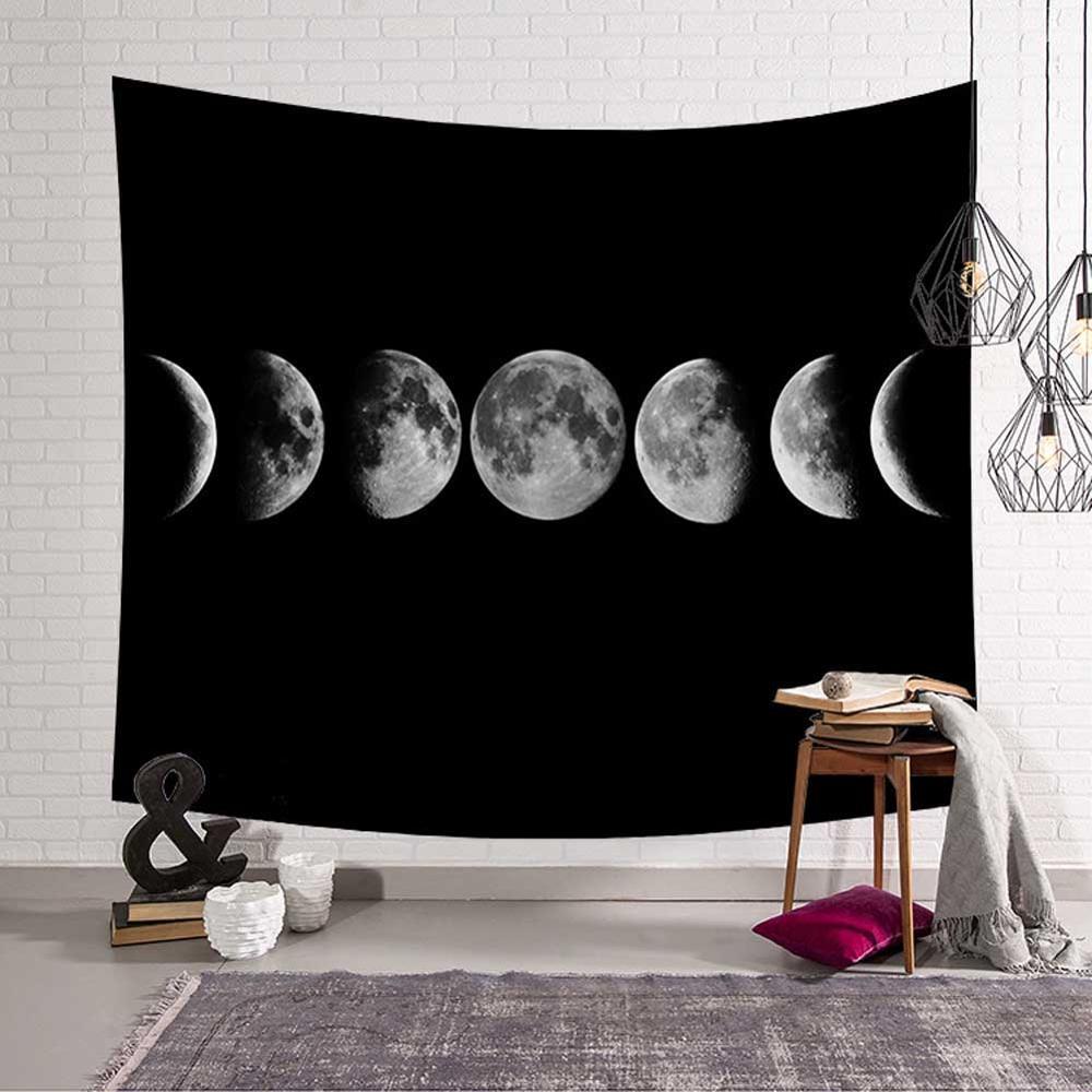 Lunar Phase Wall Tapestry