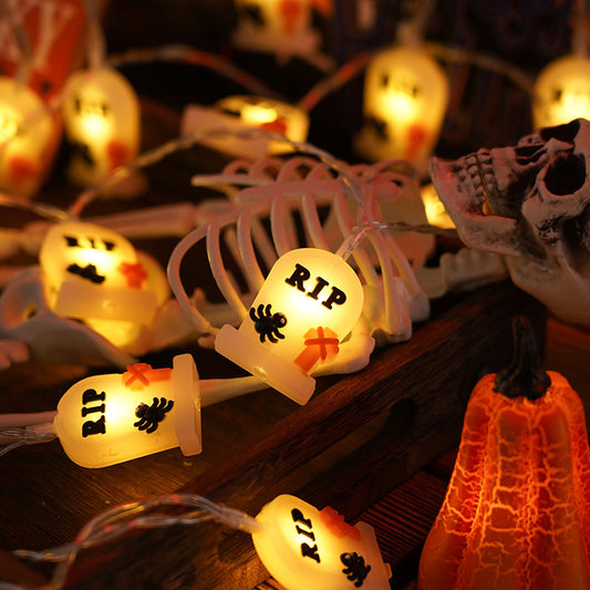 Halloween LED String Lights Tombstone