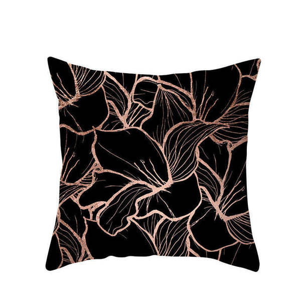 Gold Peach Skin Home Decor Pillowcase