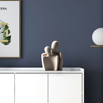 Abstract Thinker Resin Sculpture Home Decor