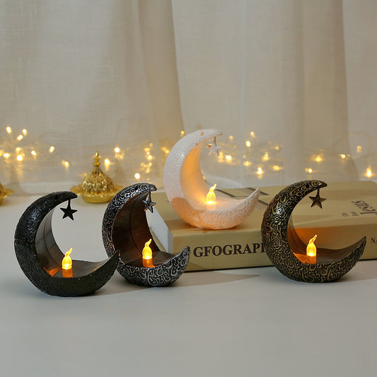 Arabian Star & Moon Lantern - Cozy Ambient Lighting