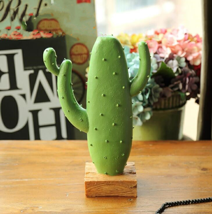Decorative Cactus Figuring for Shelves and Tables