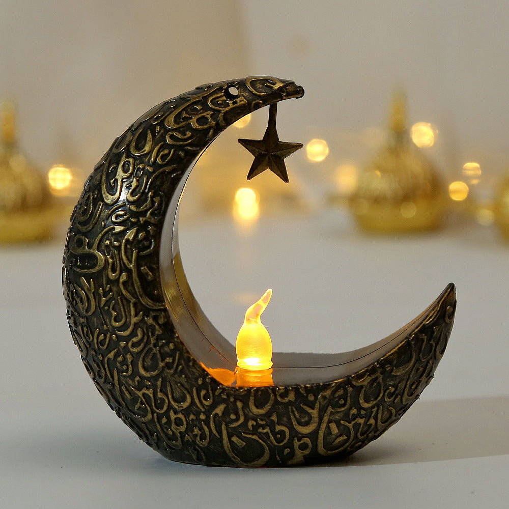 Flameless Arabian Lantern - Perfect for Ramadan & Home Decor
