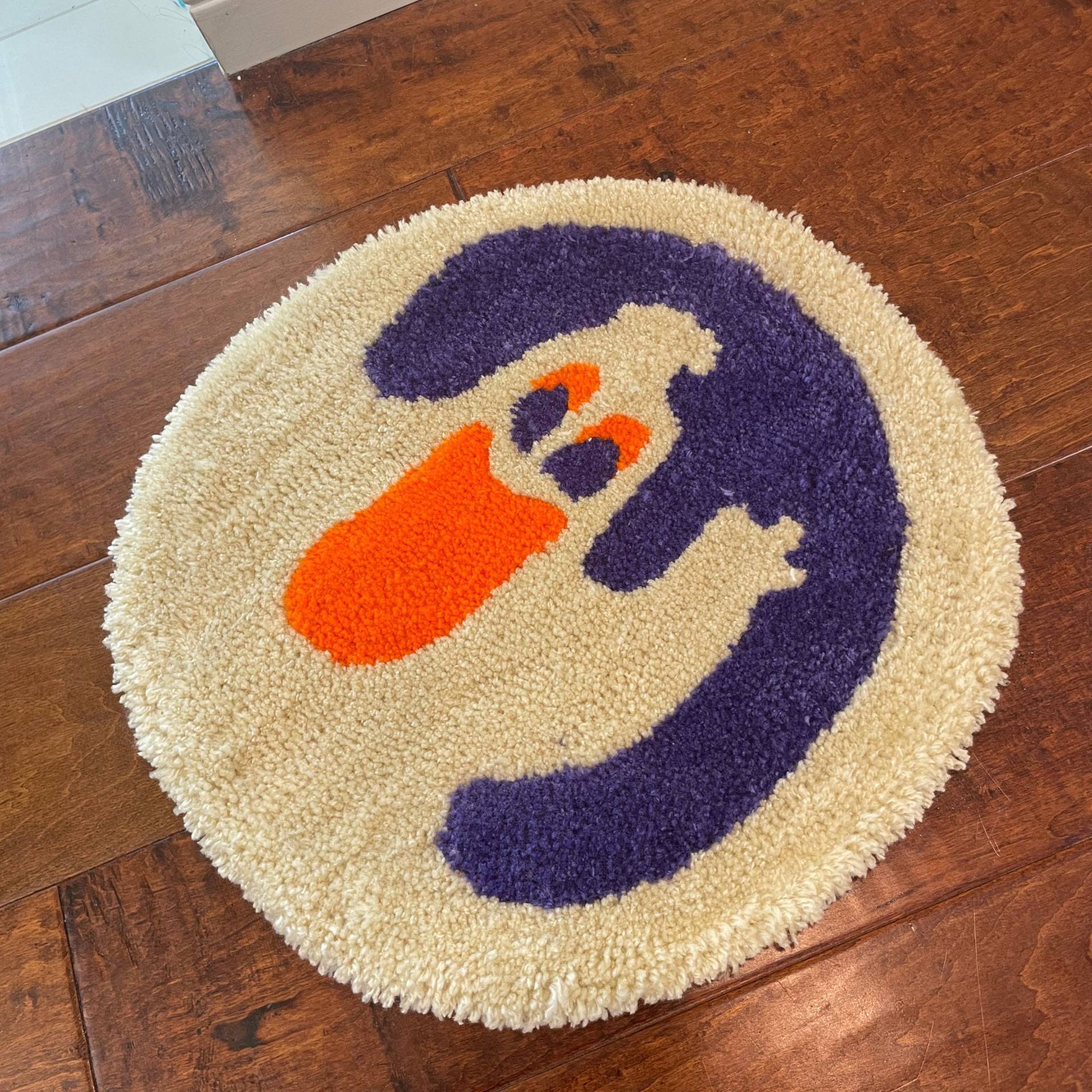 Halloween Door Mat Ghost Halloween Sugar Cookie Rug
