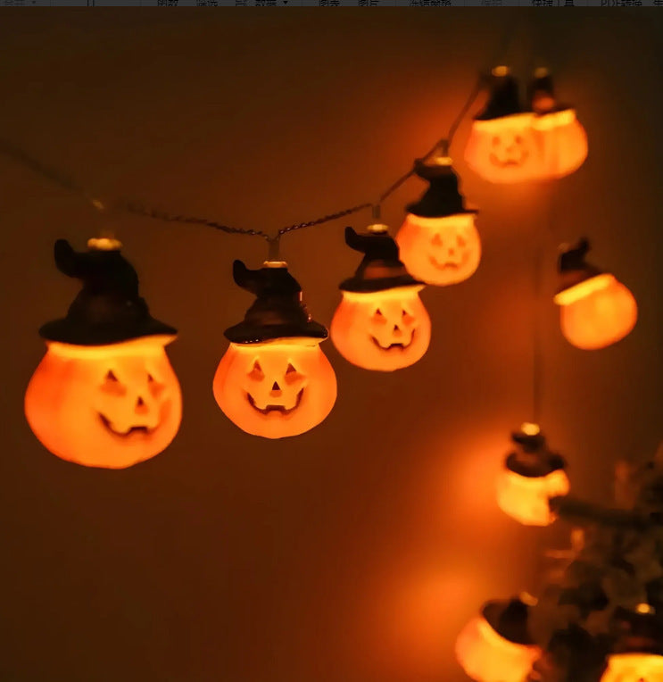 Halloween LED String Lights Jackolantern
