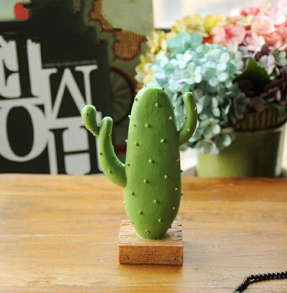 Modern Ceramic Cactus Home Accent Style A