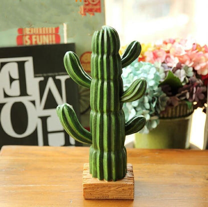 Modern Ceramic Cactus Home Accent Style C