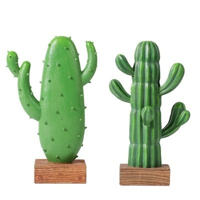 Modern Ceramic Cactus Home Decorative Accent 