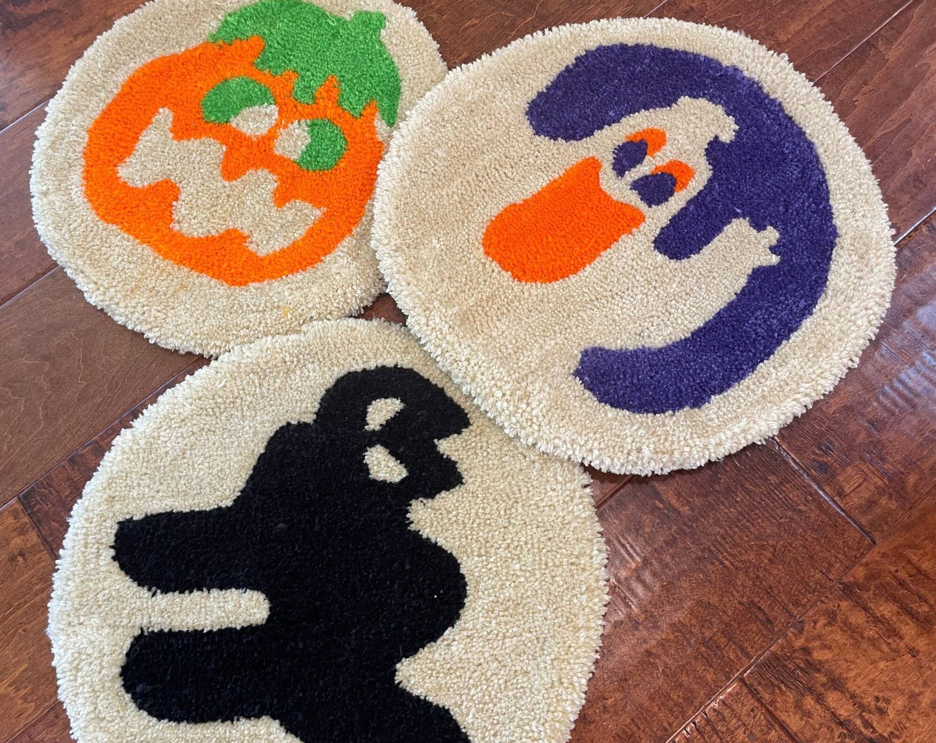 Seasonal Rug for Halloween Decorations