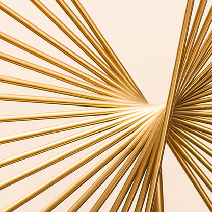 Sleek Iron Decorative Statue for Contemporary Spaces