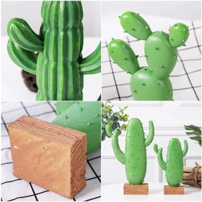 Stylish Cactus Sculpture for Scandinavian Interiors