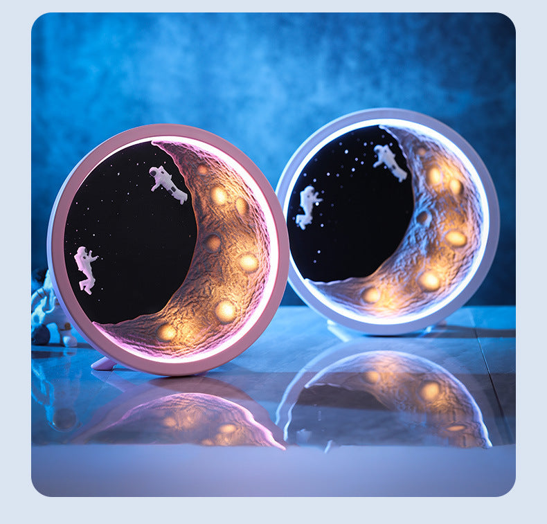 Stylish Space-Themed Home Decor Bluetooth Speaker
