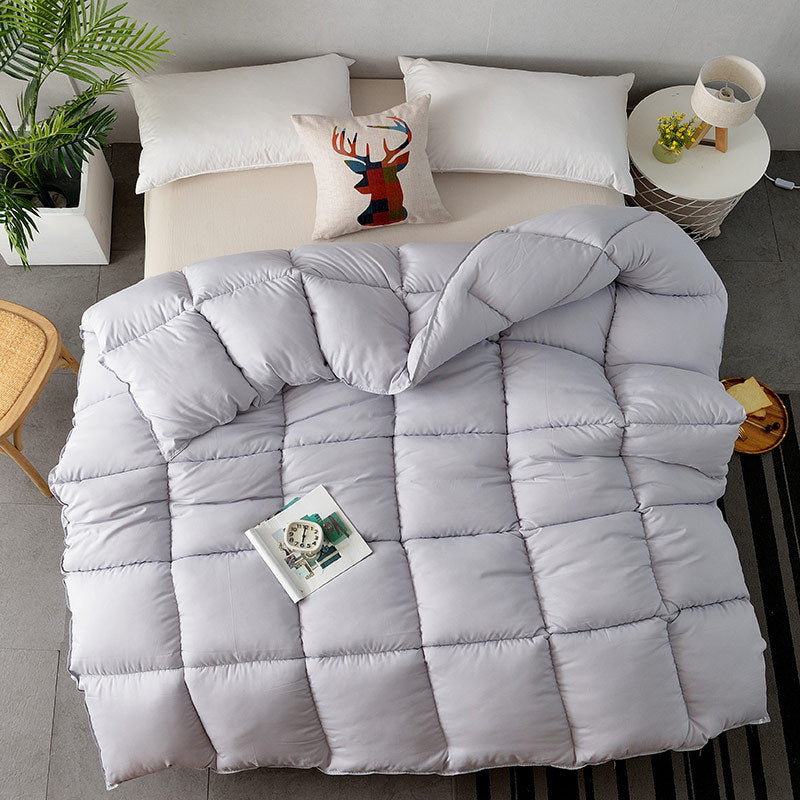 Ultra-Soft Quilted Comforter - Gray