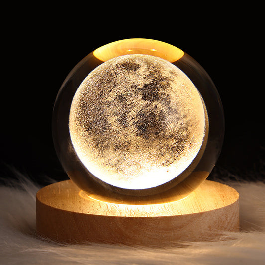 Galaxy Crystal Night Light