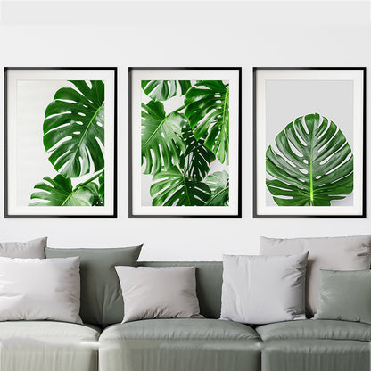 green garden plant canvas
