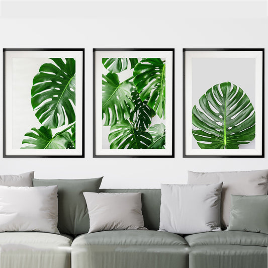 green garden plant canvas