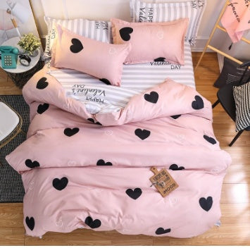 heart bed comforter. heart blanket. pink bed set. comfy bed sheets. comfy bed set